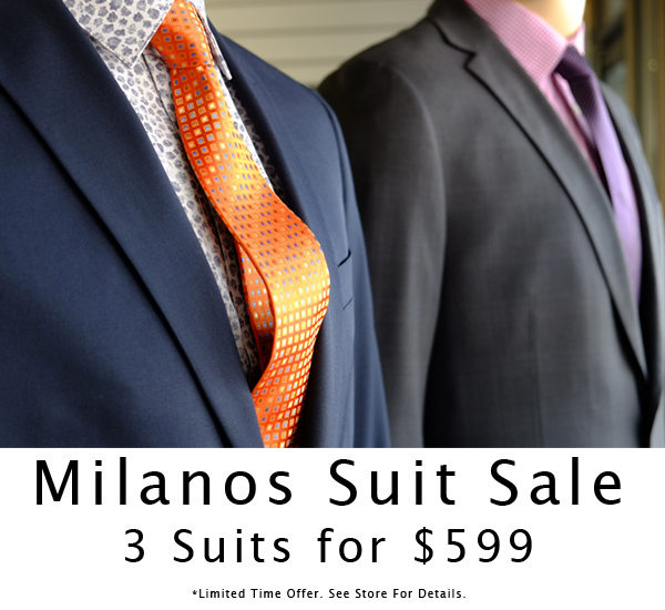 Milanos Suit Sale